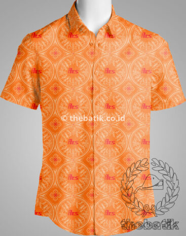Seragam Batik Kantor Motif Custom dengan Logo Perusahaan Jakarta