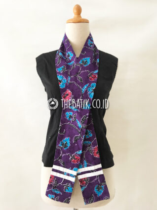 Syal Scarf Leher Batik Panjang Souvenir Unik Murah Custom Design Logo
