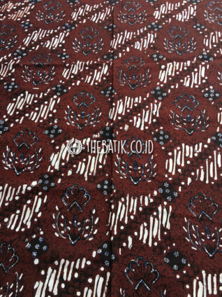 Kain Batik Tulis Jawa Klasik Motif Putri Solo untuk Bahan Baju Kemeja Dress Outer