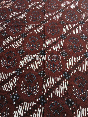Kain Batik Tulis Jawa Klasik Motif Putri Solo untuk Bahan Baju Kemeja Dress Outer