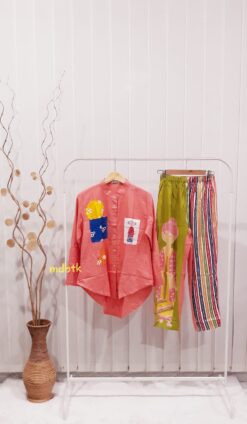 Baju Setelan One Set Batik Bu Tejo Semerbak Rayon Super (isi 5)