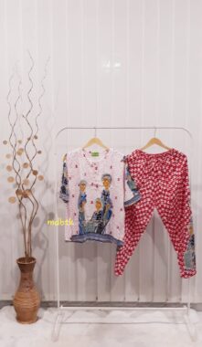 Setelan Baju Tidur HAP Atasan Lengan 7/8 Celana Panjang Bahan Rayon Premium (isi 5)