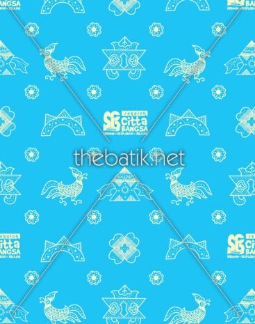 Custom Seragam Batik Sekolah Desain Motif Berlogo SEKOLAH CITTA BANGSA