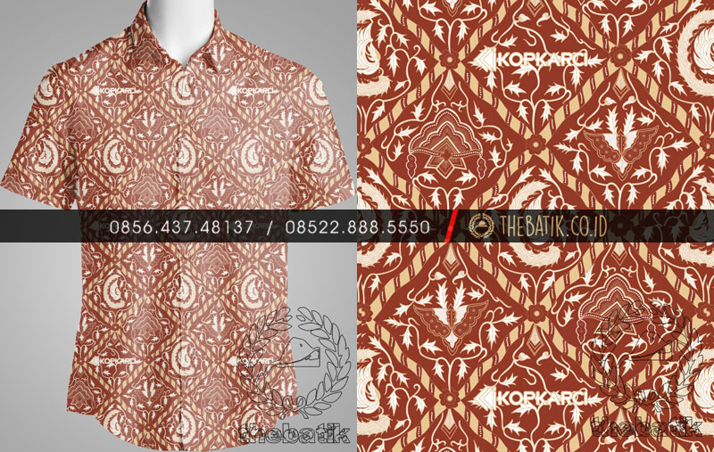 Pesanan Baju Seragam Batik Koperasi Karyawan KOPKARCI Event Rapat Tahunan