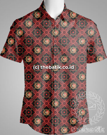Seragam Batik Custom Berlogo Organisasi Paguyuban TALIGAMA Brimob