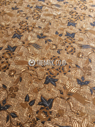 Kain Batik Jawa Klasik / Batik Solo Motif Anyaman Burung Soga Genes