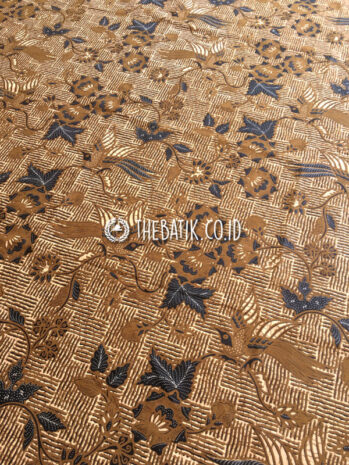 Kain Batik Jawa Klasik / Batik Solo Motif Anyaman Burung Soga Genes