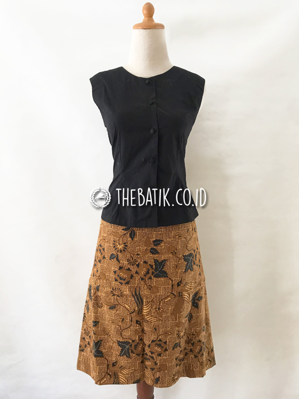 Kain Batik Jawa Klasik / Batik Solo Motif Anyaman Burung Soga Genes