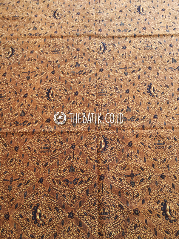 Kain Batik Jawa Klasik / Batik Solo Motif Sido Mukti Soga Genes