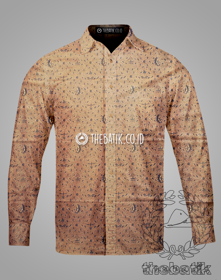 Kain Batik Jawa Klasik / Batik Solo Motif Sido Mukti Soga Genes