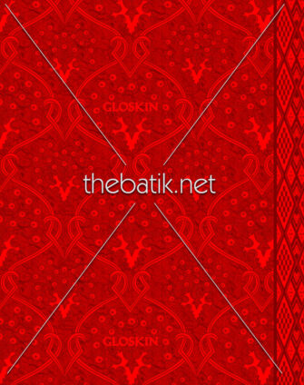 Baju Seragam Batik Terapis GLOSKIN Desain Motif Eksklusif Berlogo Perusahaan