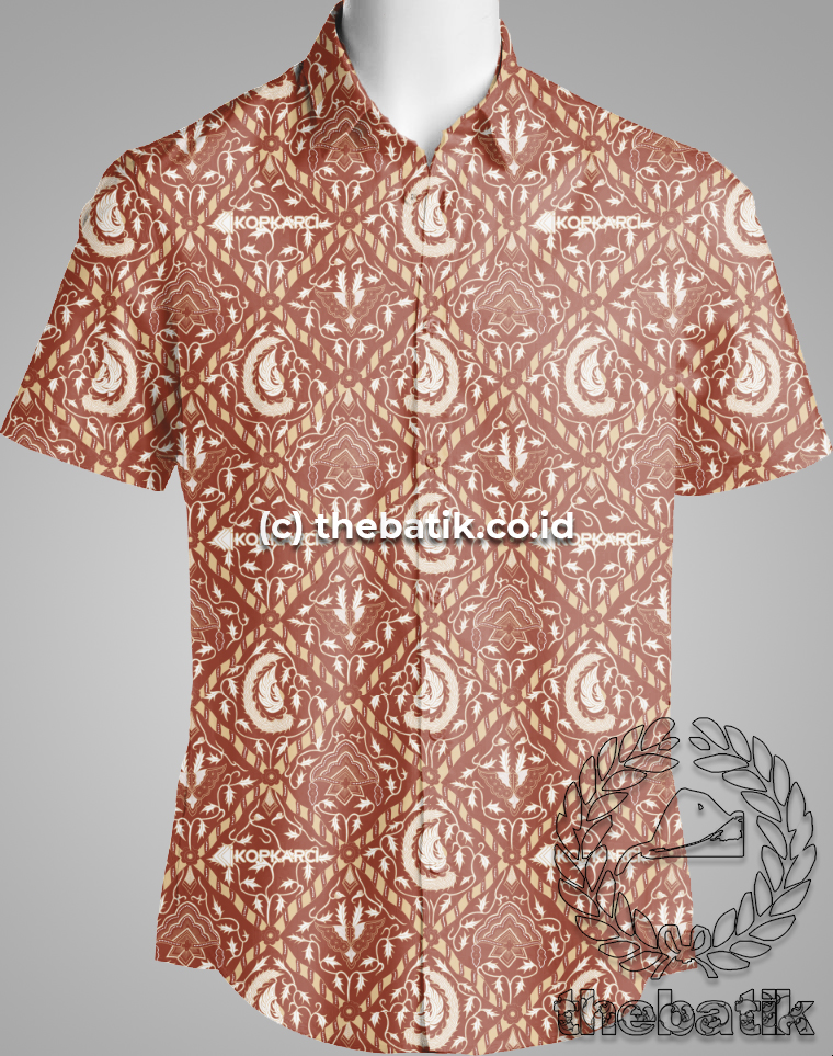 Baju Seragam Batik Eksklusif Custom Desain Ukuran Kemeja Blouse KOPKARCI