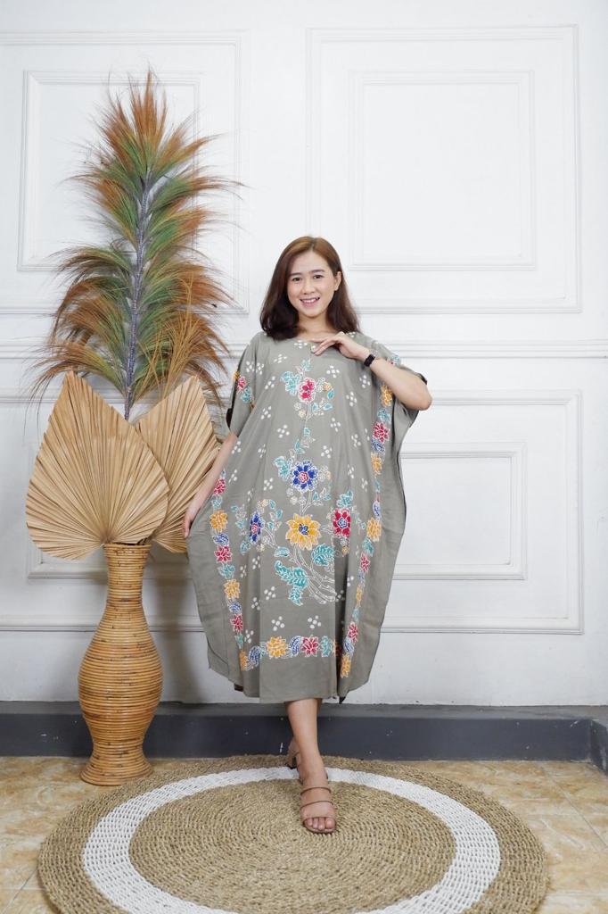 Baju Batik Daster Kelelawar Encim Bahan Rayon Super Grosir Warna Seri (isi 5)