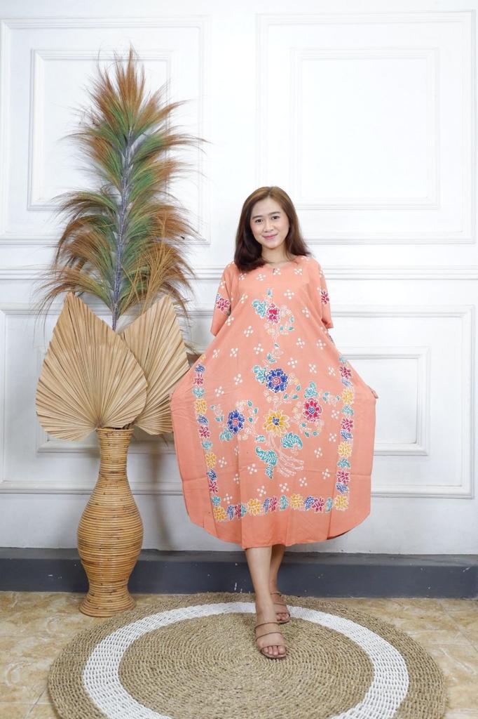 Baju Batik Daster Kelelawar Encim Bahan Rayon Super Grosir Warna Seri (isi 5)