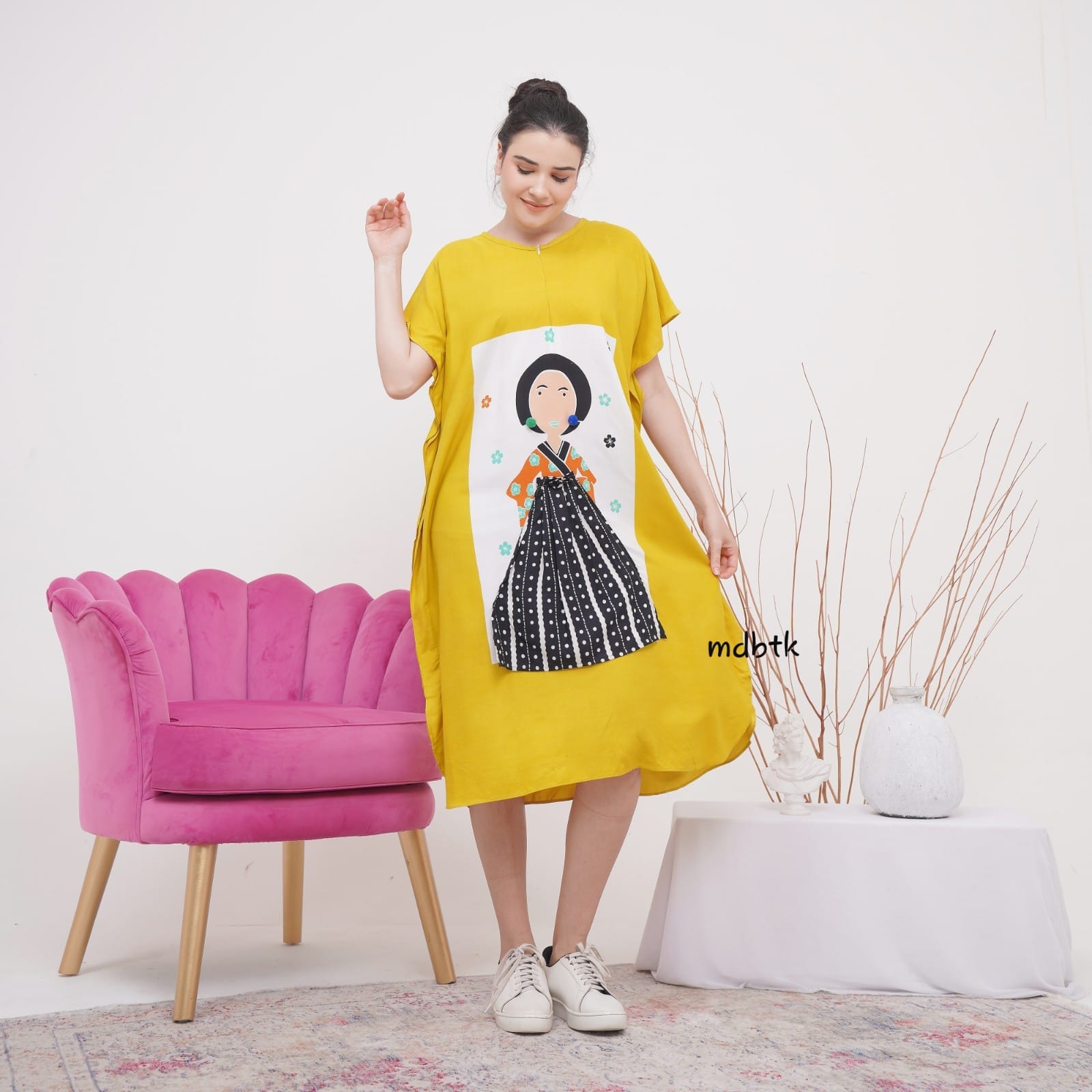 Baju Tidur Batik Daster Kelelawar Tejo Semerbak Pastel Bahan Rayon Grosir Warna Seri (isi 5)