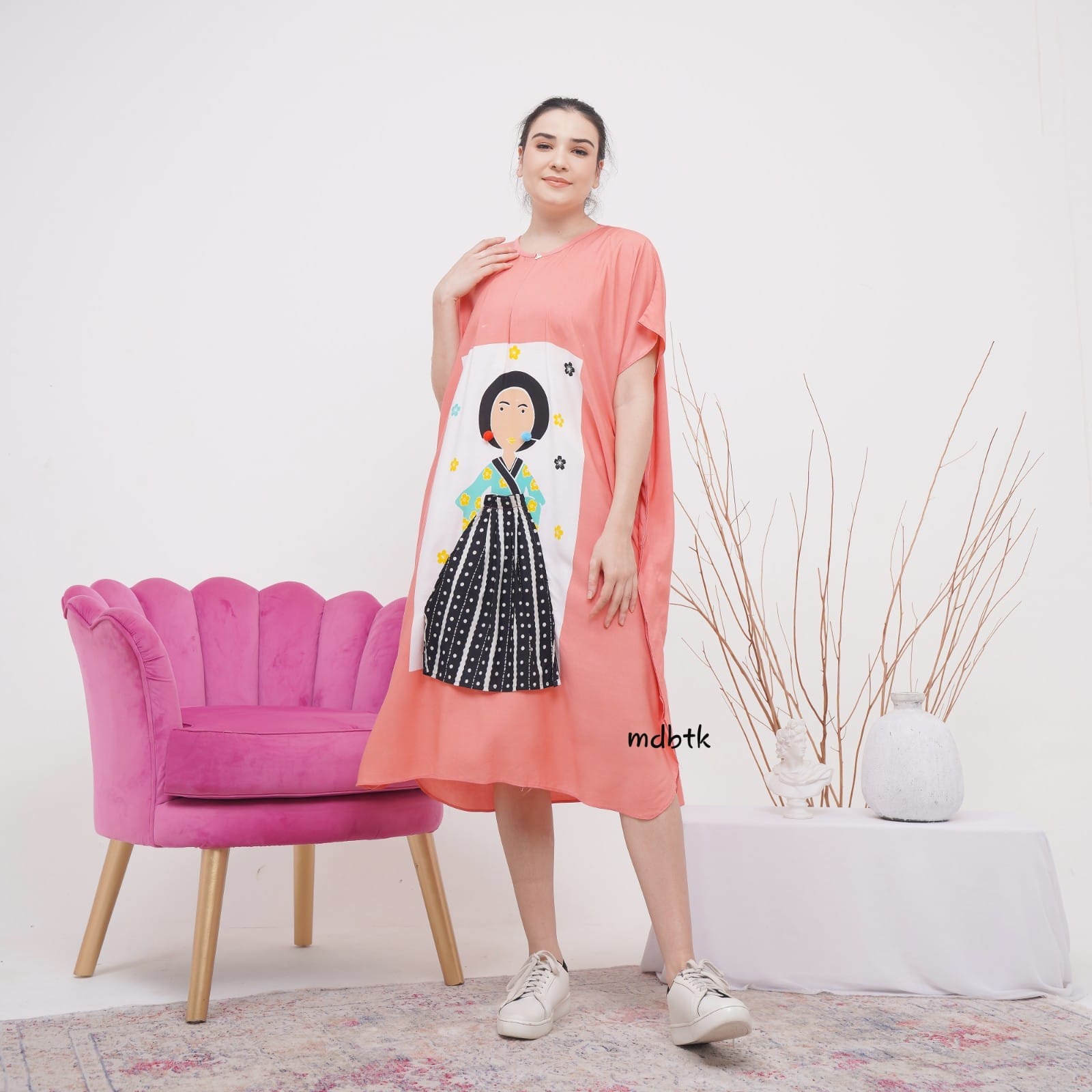 Baju Tidur Batik Daster Kelelawar Tejo Semerbak Pastel Bahan Rayon Grosir Warna Seri (isi 5)