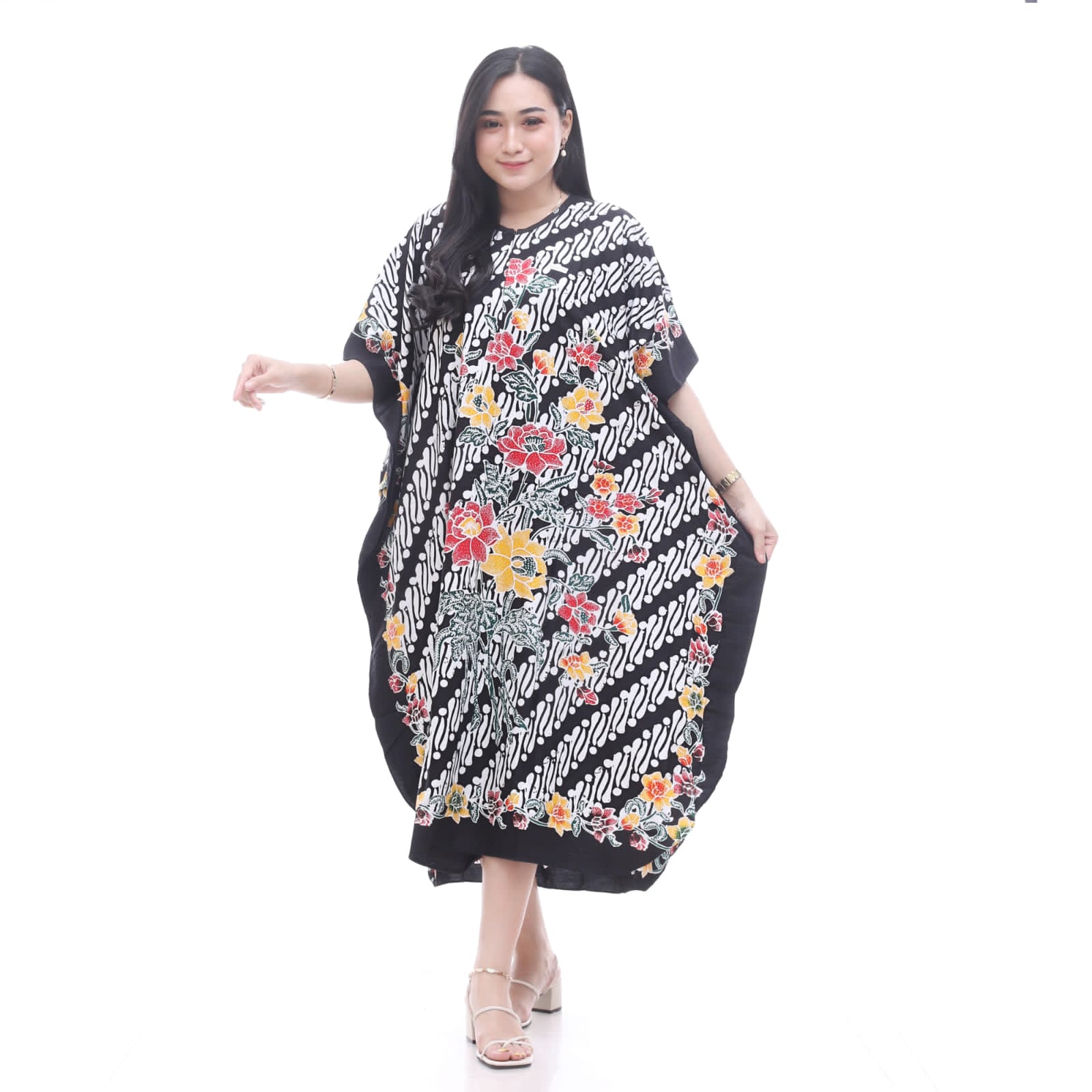 Baju Tidur Daster Batik Kelelawar Motif Encim Parang Grosir Warna Seri (isi 5)