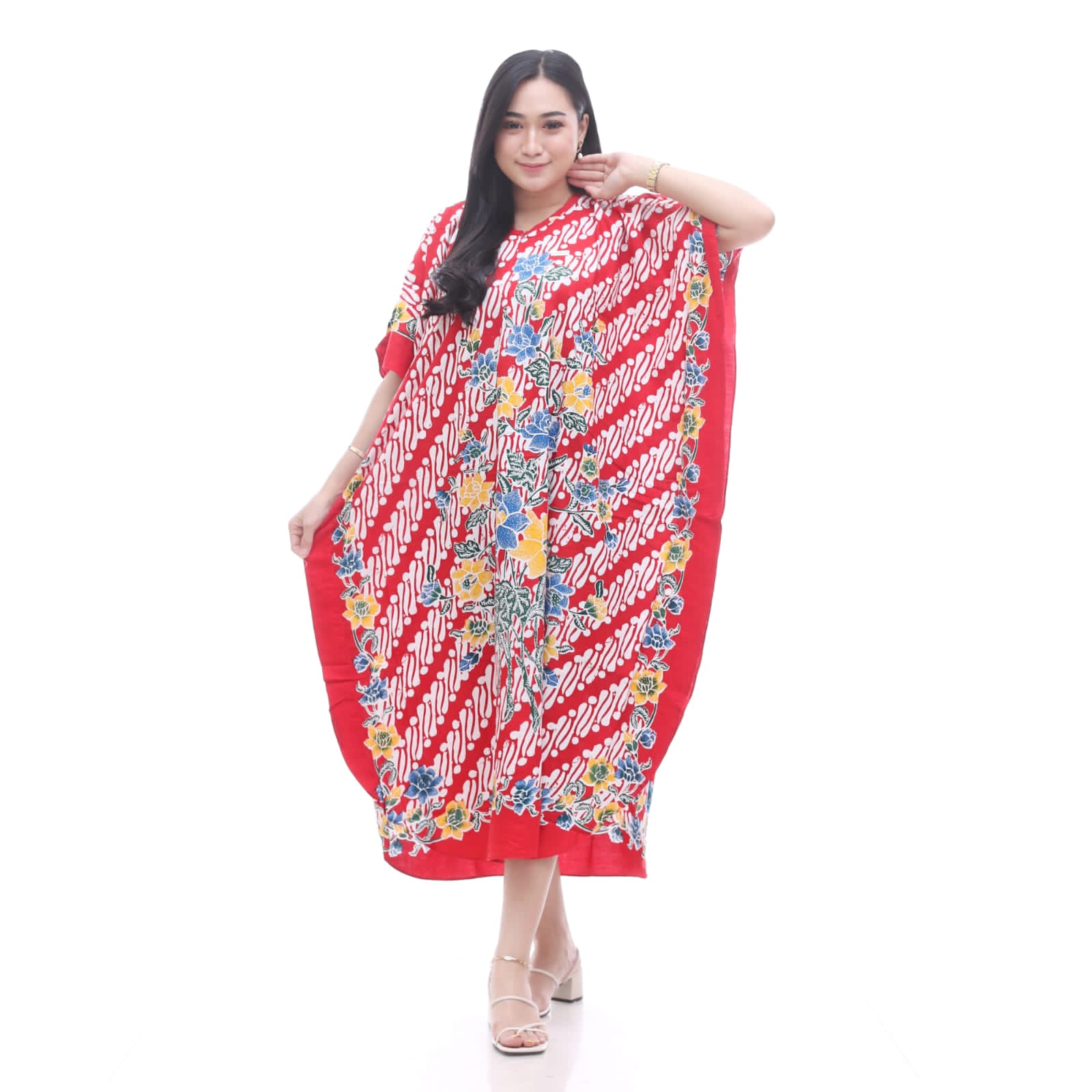 Baju Tidur Daster Batik Kelelawar Motif Encim Parang Grosir Warna Seri (isi 5)