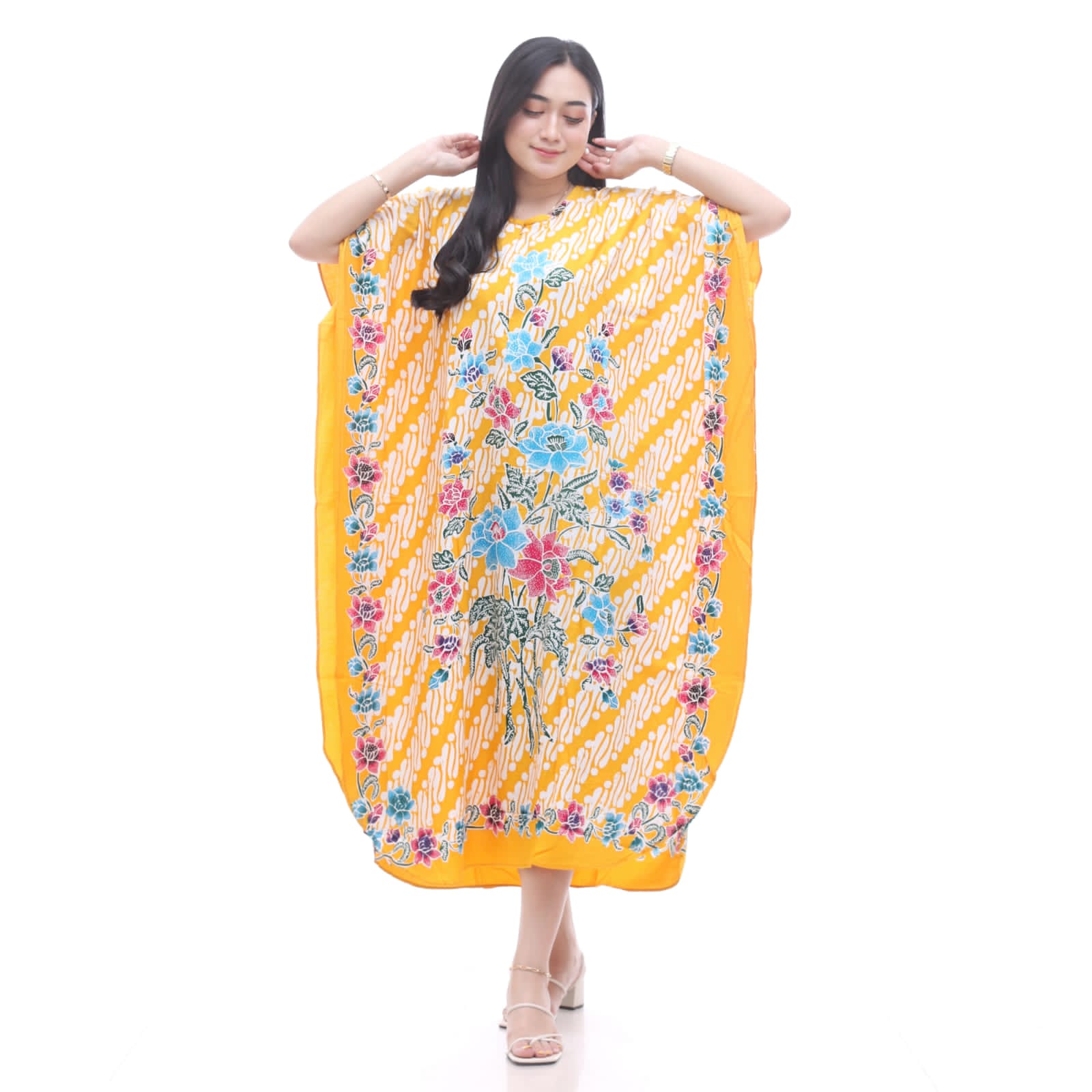 Baju Tidur Daster Batik Kelelawar Motif Encim Parang Grosir Warna Seri (isi 5)