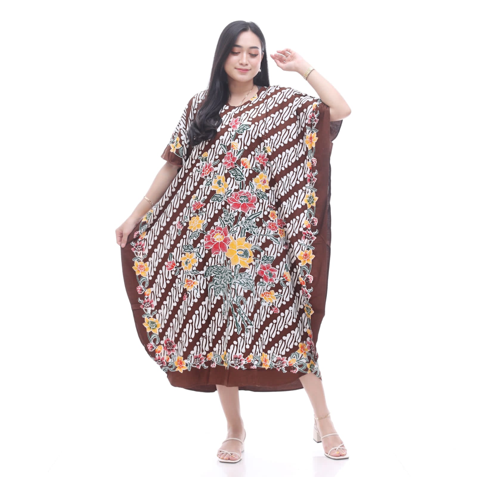 Baju Tidur Daster Batik Kelelawar Motif Encim Parang Grosir Warna Seri (isi 5)