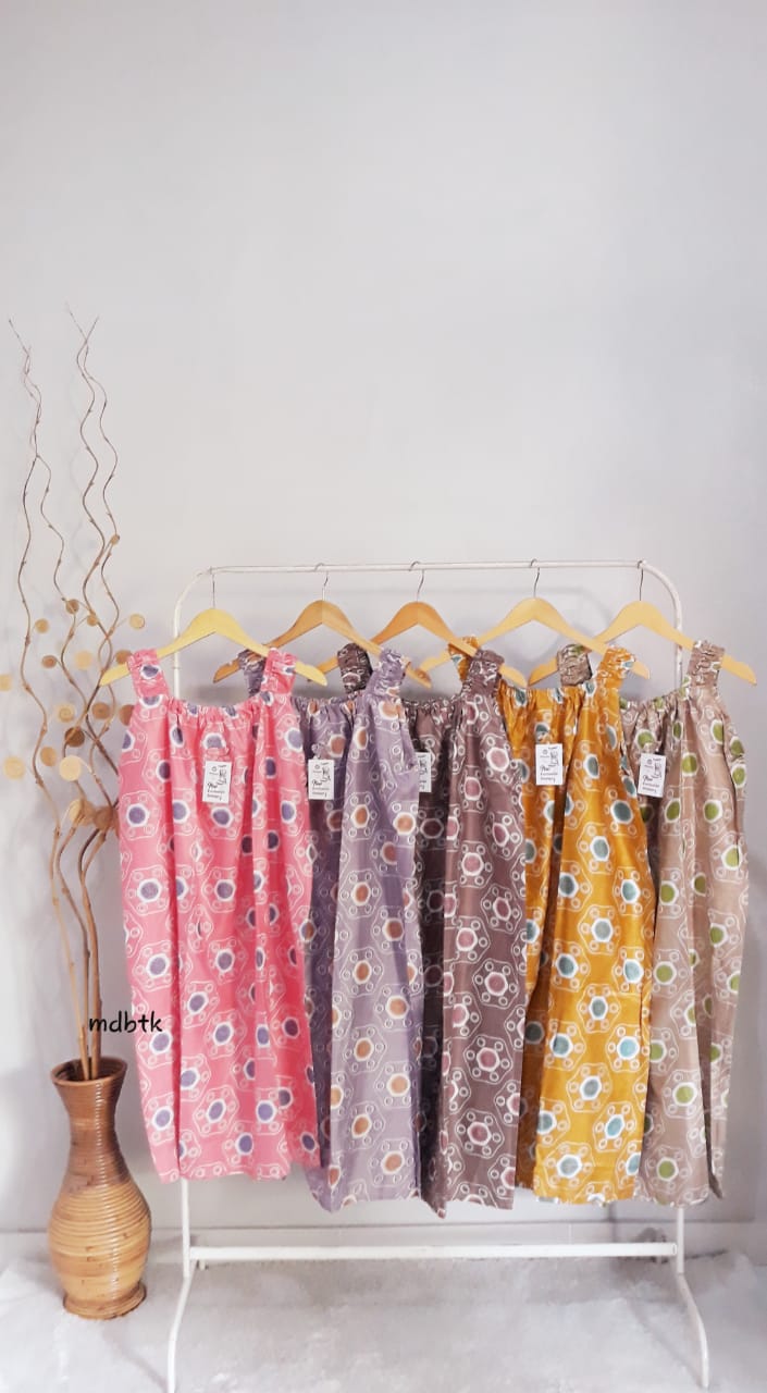 Baju Tidur Daster Batik Yukensi Jumbo Bahan Rayon Adem Grosir Bisa Eceran (isi 5)