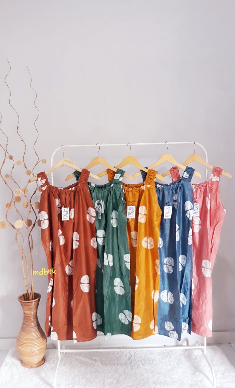 Baju Tidur Daster Batik Yukensi Jumbo Bahan Rayon Adem Grosir Bisa Eceran (isi 5)