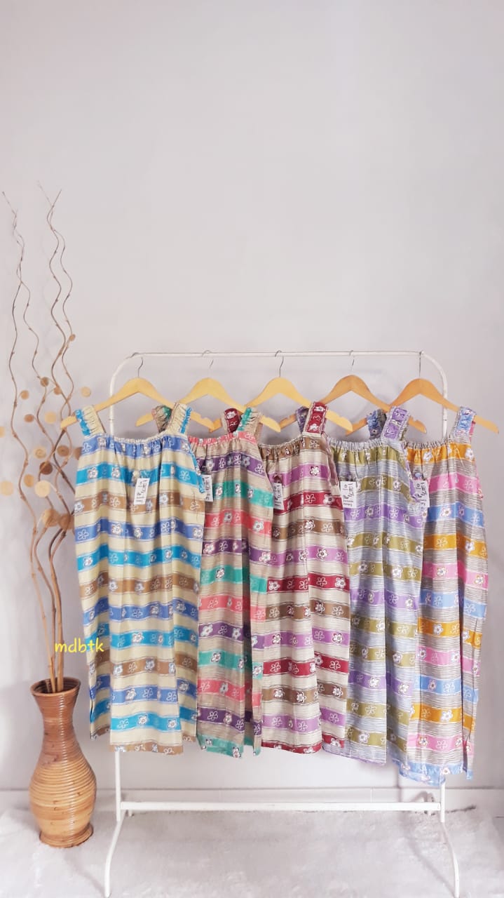 Baju Tidur Daster Batik Yukensi Jumbo Bahan Rayon Adem Grosir Bisa Eceran (isi 5)