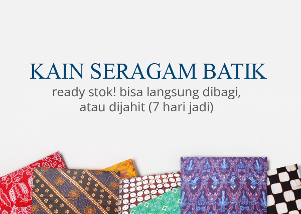 BAHAN KAIN SERAGAM BATIK