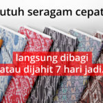 JENIS BAHAN KAIN SERAGAM BATIK