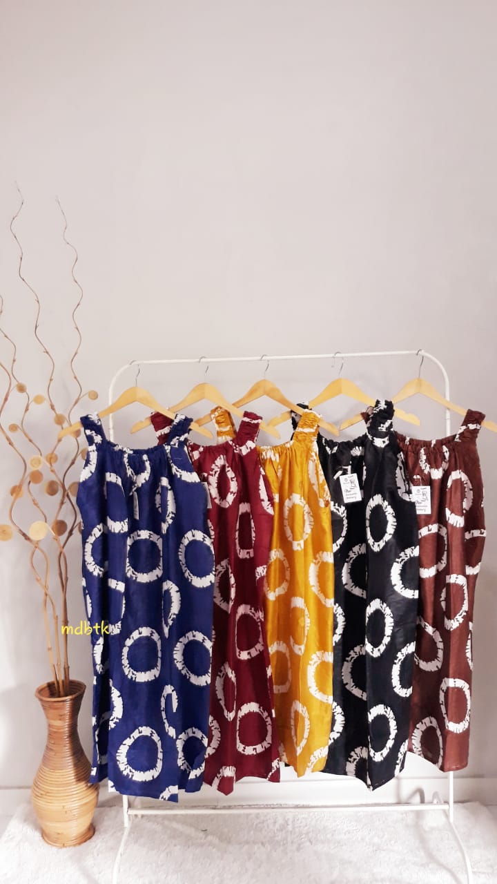 Baju Daster Yukensi Jumbo Tanpa Lengan Busui Bahan Rayon Santung Adem Grosir (isi 5)