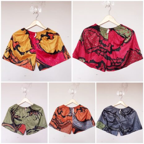 Celana Hotpants Celana Gemes Bahan Rayon Motif Batik Grosir Mix Motif (isi 10)