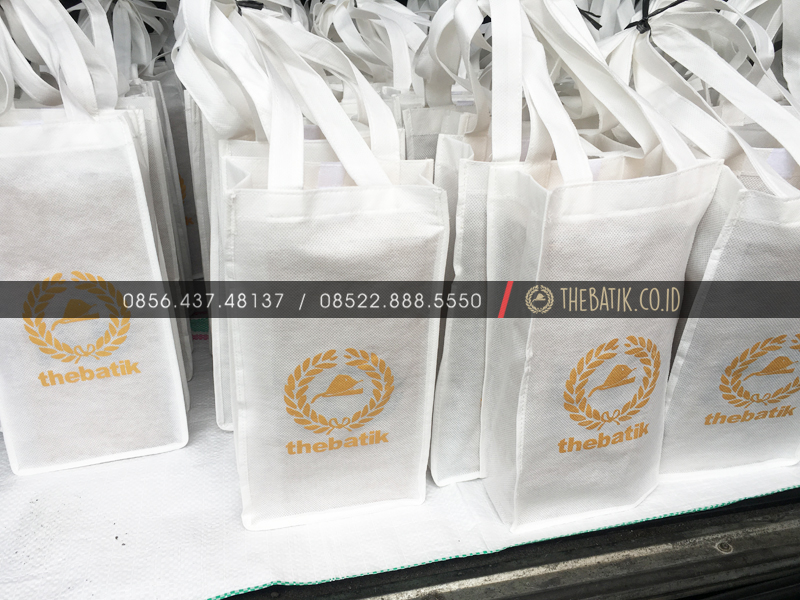 Hampers Kain Batik Murah - Paket Kain Batik GRATIS Box Souvenir Event UPTD Puskesmas Tapos Kota Depok Jawa Barat