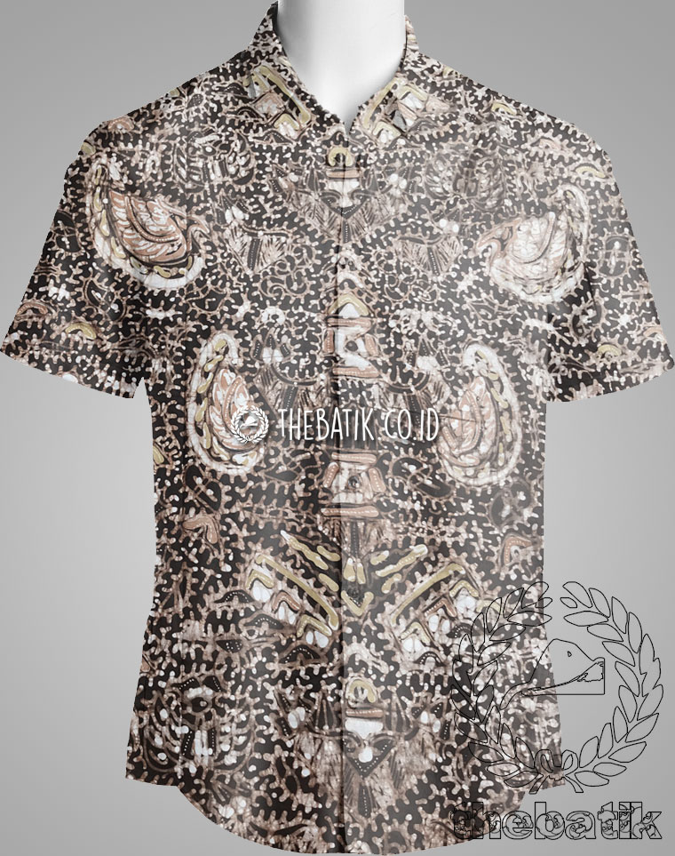 Natural Dye Batik Cotton Hand Drawn Antik Batik Fabric Semen Gurdo Motif