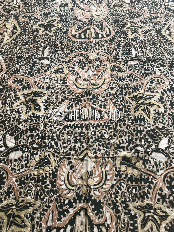 Natural Dye Batik Cotton Hand Drawn Batik Fabric Wahyu Tumurun Motif