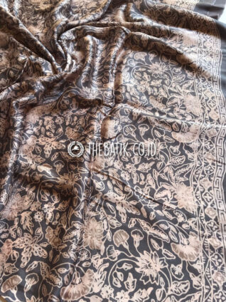 Kain Bahan Baju Batik Sutra Modern Warna Pastel