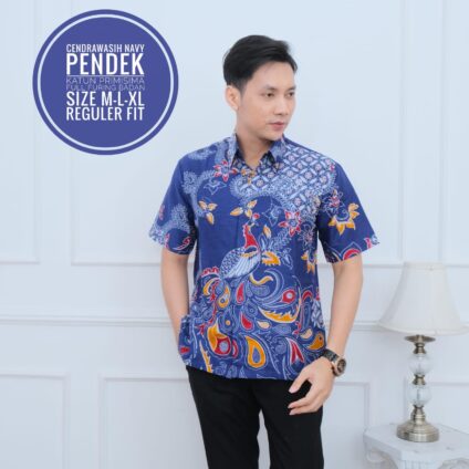 Baju Batik Seragam untuk Pria Wanita Modern Kerja di Kantor Perusahaan (Kemeja / Blouse)