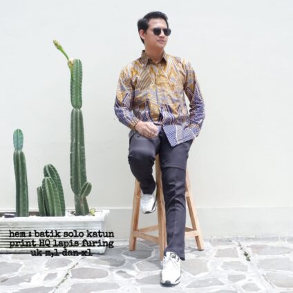 Baju Batik Seragam untuk Wisuda Universitas Kemeja Panjang / Rok Couple Sarimbit