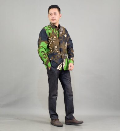 Baju Seragam Batik Keluarga untuk Pernikahan Panitia Sinoman Kemeja / Blouse