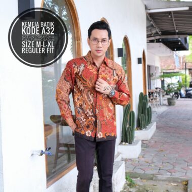 Baju Seragam Batik untuk Pria Lengan Panjang / Pendek (Bisa Request)