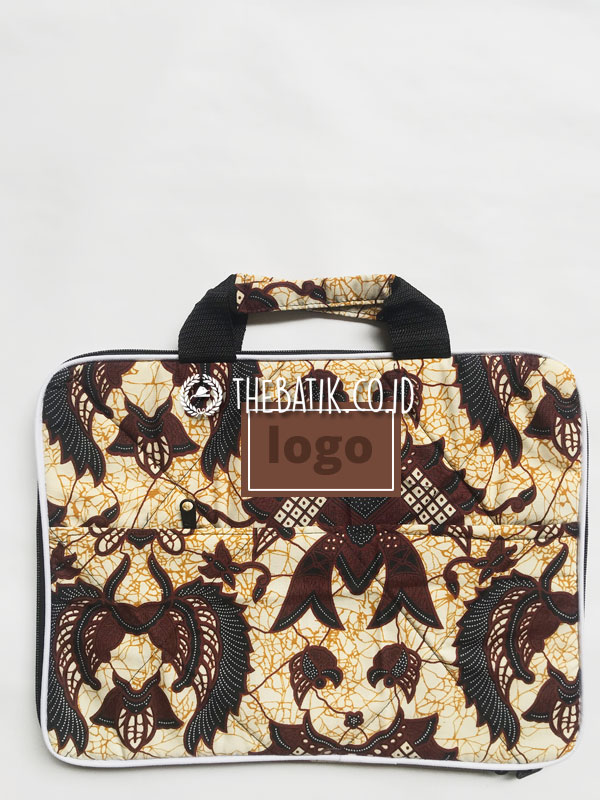 Tas Seminar Batik Laptop Terlaris Jogja Jakarta Custom Logo