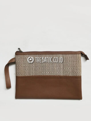 Document Sleeve Natural Hand Woven Mendong – Tas Seminar Kit Batik / Souvenir Kantor Eksklusif Merchandise Unik Indonesia