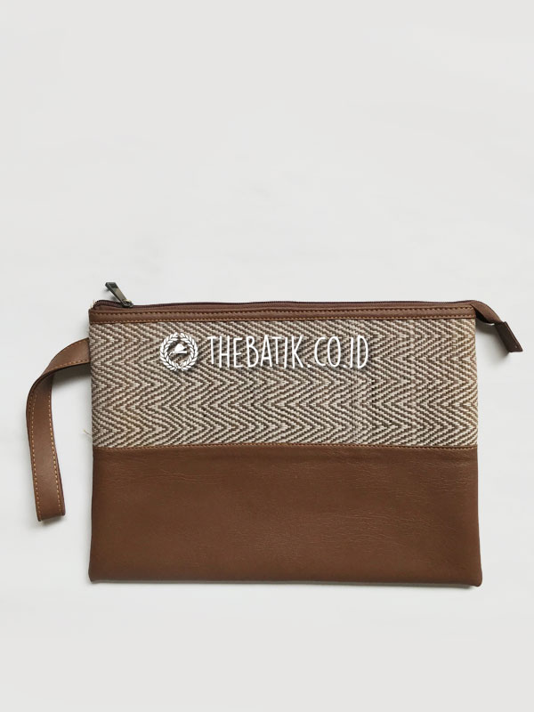 Document Sleeve Natural Hand Woven Mendong – Tas Seminar Kit Batik / Souvenir Kantor Eksklusif Merchandise Unik Indonesia