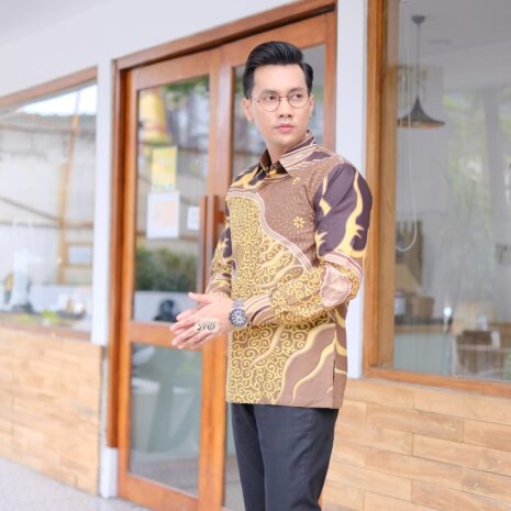Model Baju Seragam Batik Kantor Modern