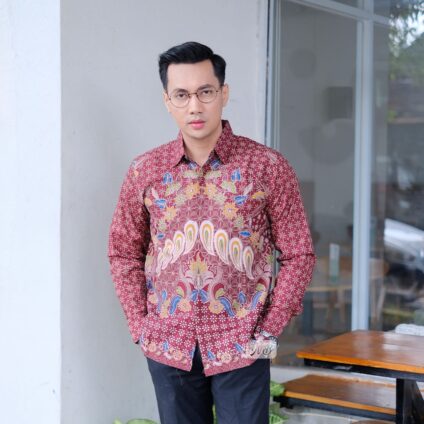 Model Baju Batik Seragam Kantor Modern