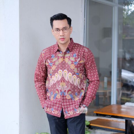 Model Baju Batik Seragam Kantor Modern