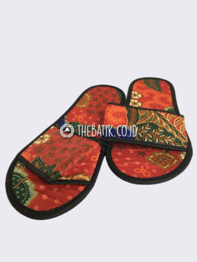 Sandal Selop Batik Bordir Custom untuk Souvenir