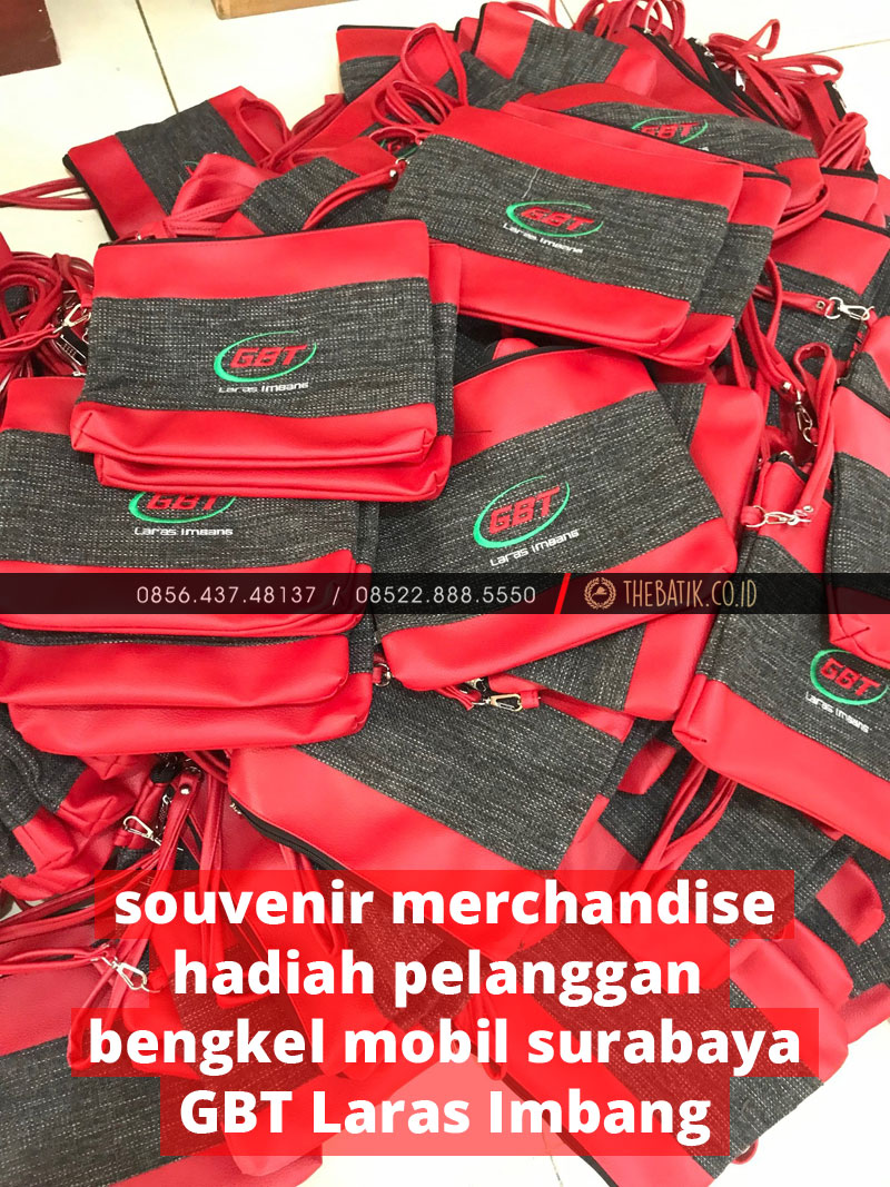 Souvenir Merchandise Hadiah Pelanggan Bengkel Mobil Surabaya - GBT