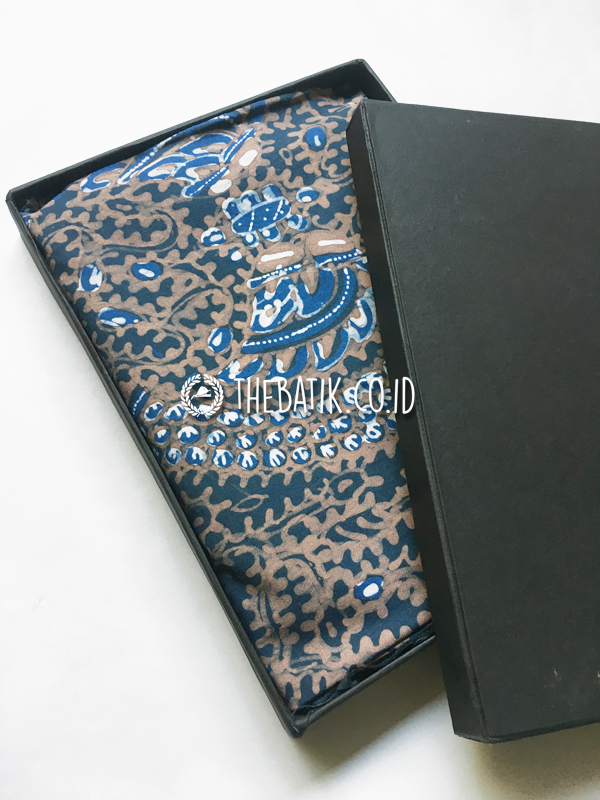 Natural Dye Batik Handwritten Traditional Indonesian Batik Fabric Cotton Indigo Blue – Babon Angrem