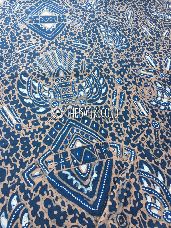 Natural Dye Batik Handwritten Traditional Indonesian Batik Fabric Cotton Indigo Blue – Sido Mukti